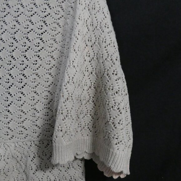 JESSICA - Petite | large (14-16) 16P | Elegant Crochet Cardigan | Single Button - Picture 13 of 16